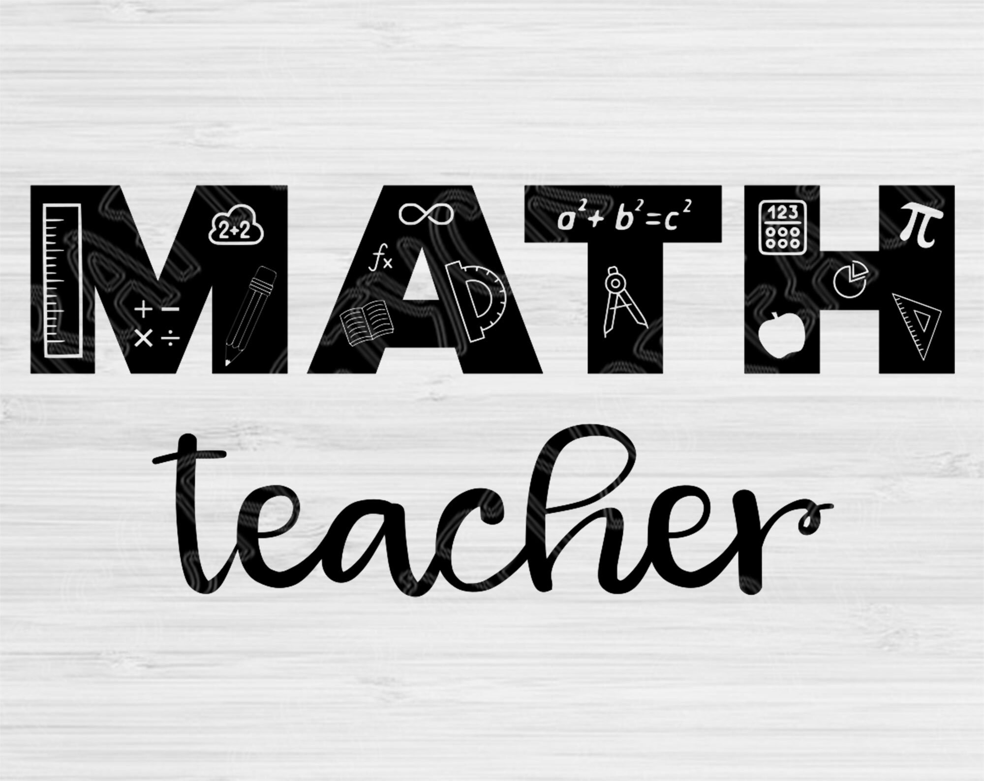 Art & Collectibles Drawing & Illustration SVG For Shirts Teacher Svg ...