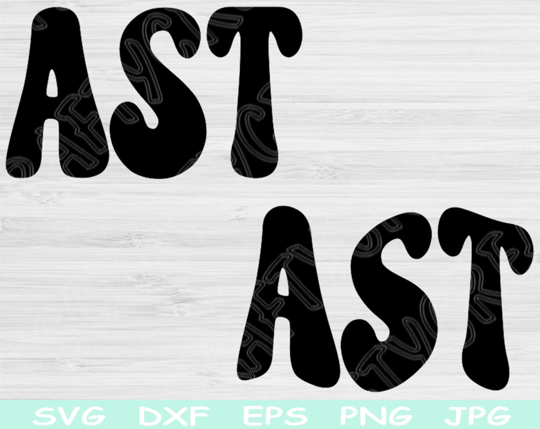 AST Svg, Assistant Speech Therapist Svg, Dxf, Eps, Png Instant Digital ...