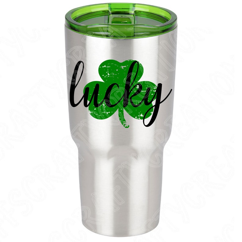 Download Lucky Svg Distressed Shamrock Svg. Lucky Shamrock Svg ...