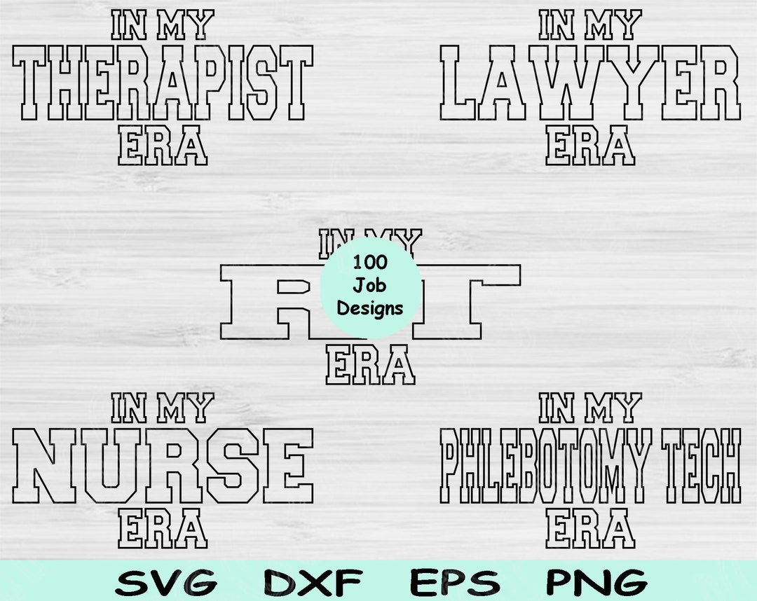 Cosmetologist Svg Cut File, Nurse Svg, in My Era Svg Files for Cricut ...