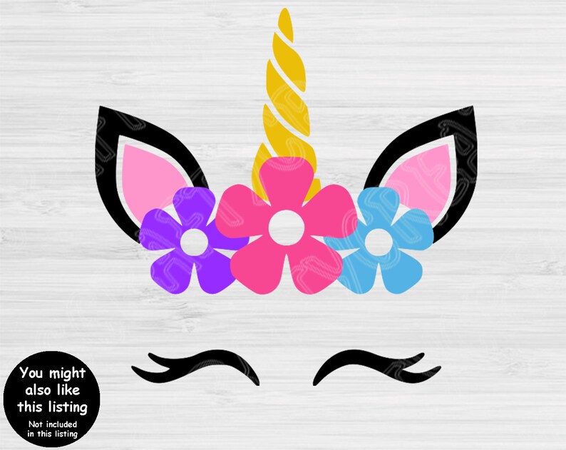 Download Unicorn Face Svg Unicorn Vector With Eyelashes For Girls Birthday Unicorn Svg Unicorn Clipart Head Cut Files For Cricut And Silhouette Paper Party Kids Craft Supplies Tools