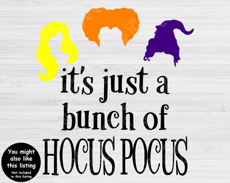 I Put A Spell on You Svg Sanderson Sisters Svg Hocus Pocus Etsy Israel