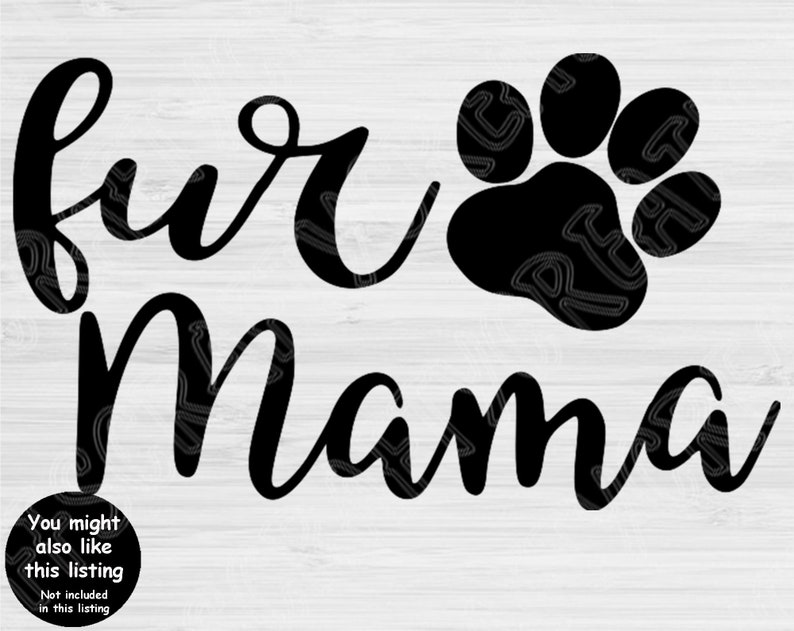 Download Dog Mom Svg Dog Svg Files for Cricut. Pet Mom Svg for | Etsy