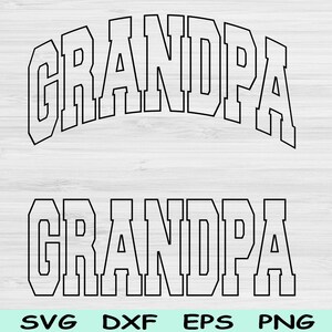 Großeltern-Svg-Dxf-Schnittdateien, Opa-Png, Papa-Svg-Dateien für Cricut, Pappy-Svg, Großelterngeschenk-Svg-Text-Shirt-Sublimations-Digital-Designs