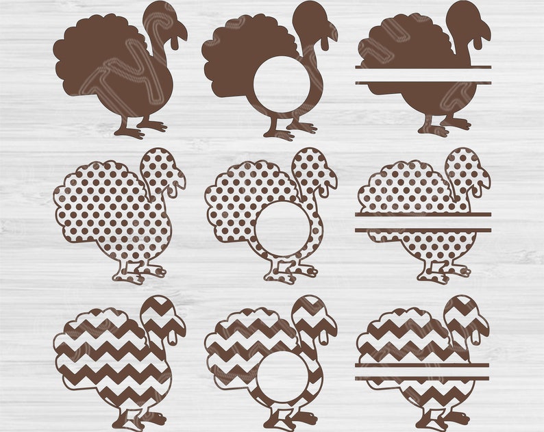 Download Paper Party Kids Turkey Svg Instant Digital Download Thanksgiving Svg Chevron Polka Dot Split Cricut And Silhouette Thanksgiving Monogram Svg Cut Files Papercraft