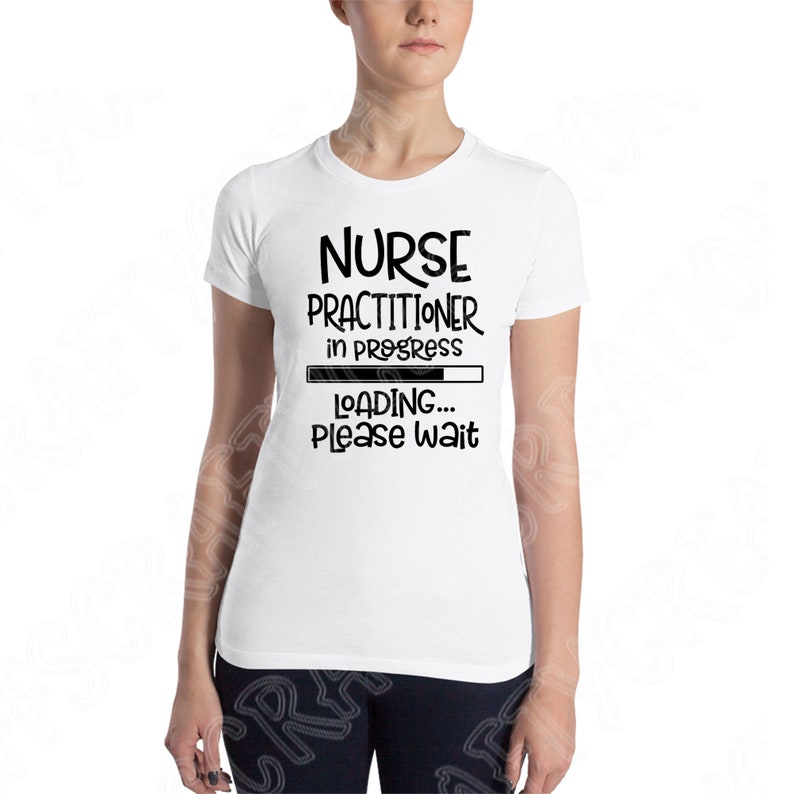 Nurse Practtioner Loading Nurse Practitioner Svg in Progress Loading Please Wait Nursing - Etsy