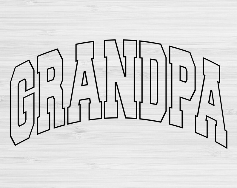 Grandpa Svg Dxf Cut Files, Grandpa Png, Papa Svg Files for Cricut ...