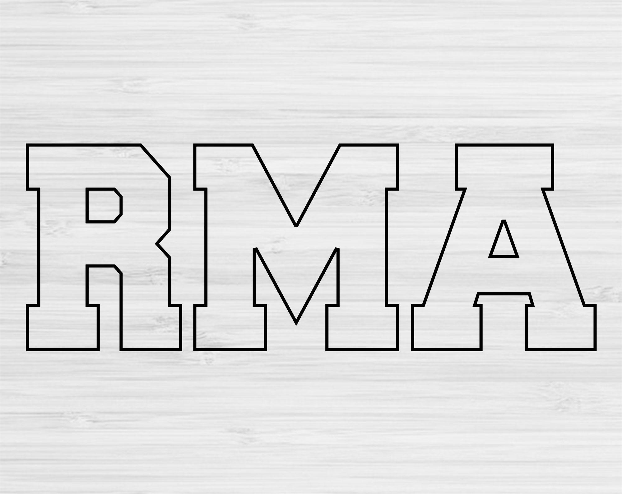 RMA Svg Dxf Cut Files, RMA Png, Registered Medical Assistant Svg Files ...