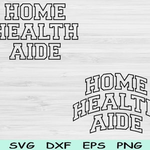 Home Health Aide Svg Cut Files, Home Health Aide Png, Nurse Shirt Svg Files For Cricut, Nurse Life Wave Text Sublimation Digital Designs