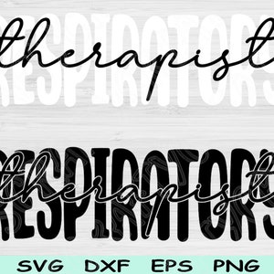 Respiratory Therapist Svg Dxf Png Eps Cut Files, RT Svg, Respiratory Therapy Svg Files For Cricut, Silhouette Digital Sublimation Designs