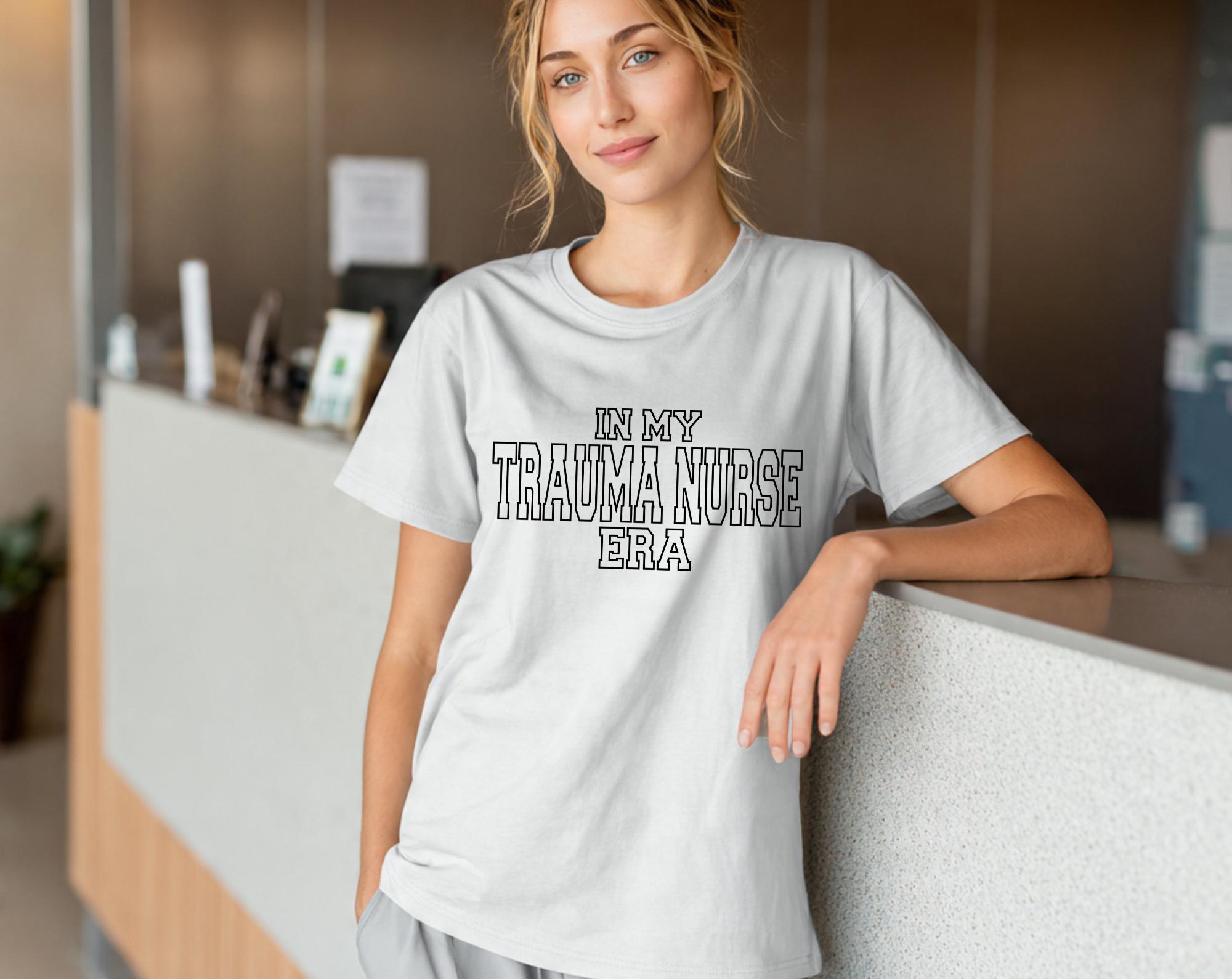In My Trauma Nurse Era Svg Dxf Png Cut Files, Trauma Nurse Svg, ER ...