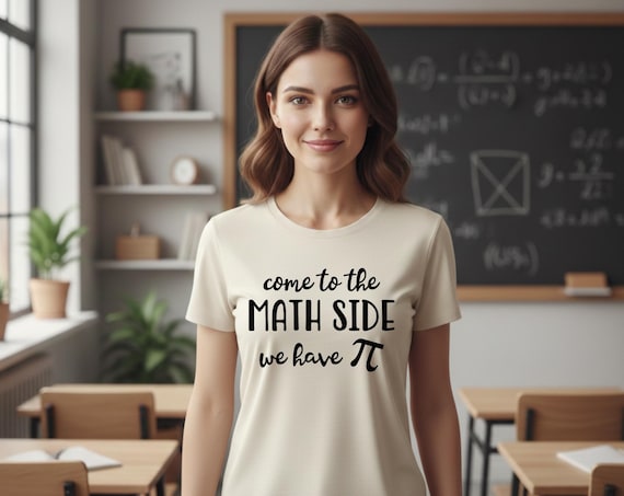 Come To The Math Side We Have Pie Svg, Math Teacher Svg, Funny Math Svg Files for Cricut, Pi Day Svg, Math Pun Shirt Cricut File