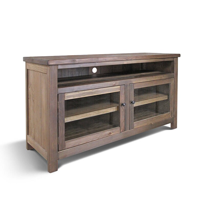 Reclaimed Wood Console Cabinet TV Stand Rustic Entertainment Console Media Console Handmade