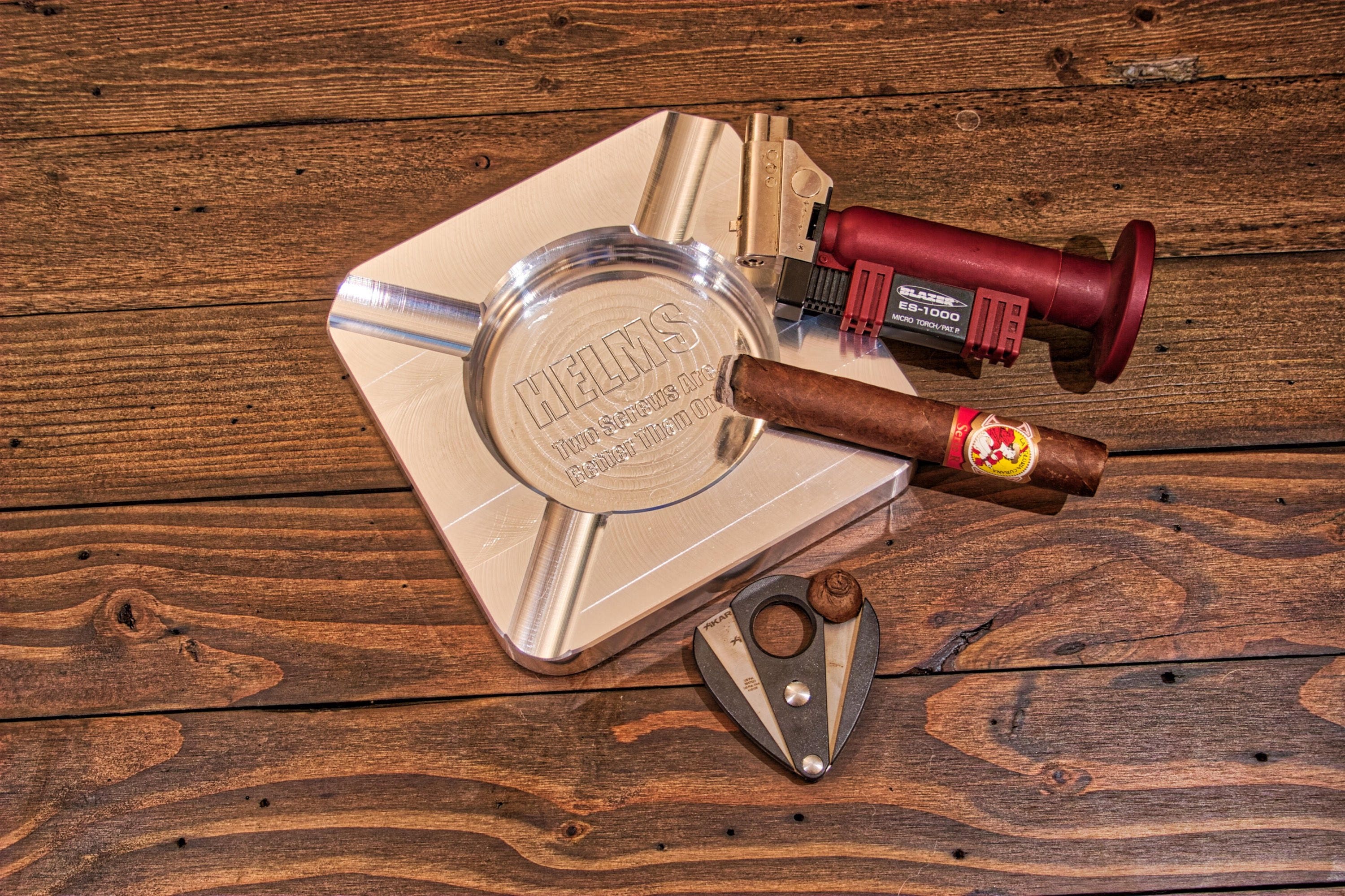 Aluminum Cigar Ashtray Custom Ashtray Metal Ashtray Cigar Etsy Hong Kong