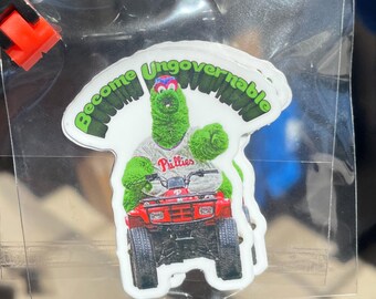 Become Ungovernable Phanatic Sticker: Philly Baseball Fan Gear
