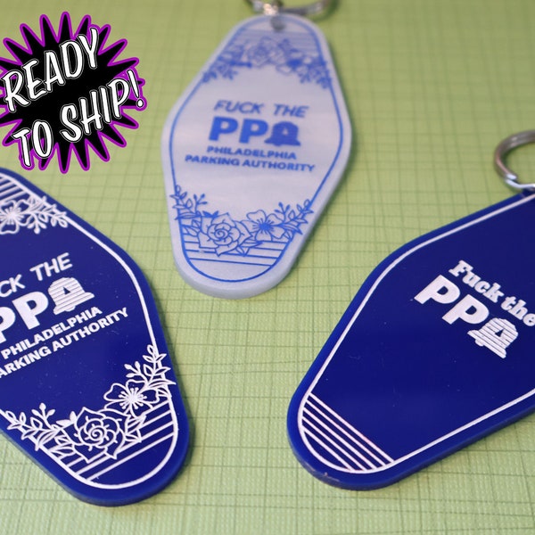 F The PPA Keychains - Unique Philly Parking Ticket Gift