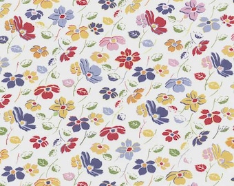 Wide Back Dear Sweethearts Floral Multi by American Jane for Riley Blake Designs