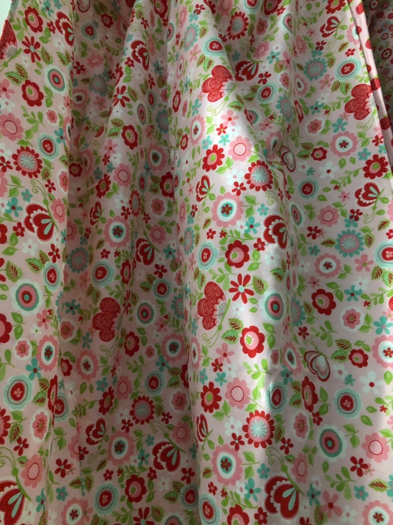 Riley Blake Designs Fabric Pink Butterflies and Berries Baby Etsy