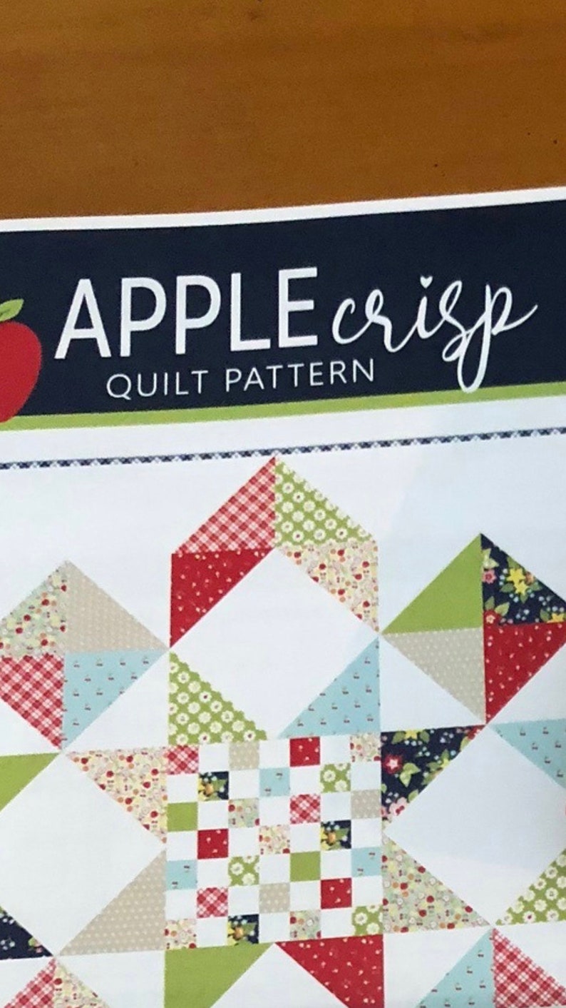 Moda Orchard Fabric Apple Crisp Pattern Quilt Etsy