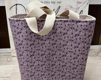 Fabric Tote Bags -Large Reversible