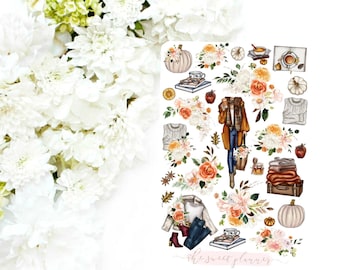 PASTEL SPRING | Deco Sticker Sheet | Pastel Planner Stickers | Spring ...