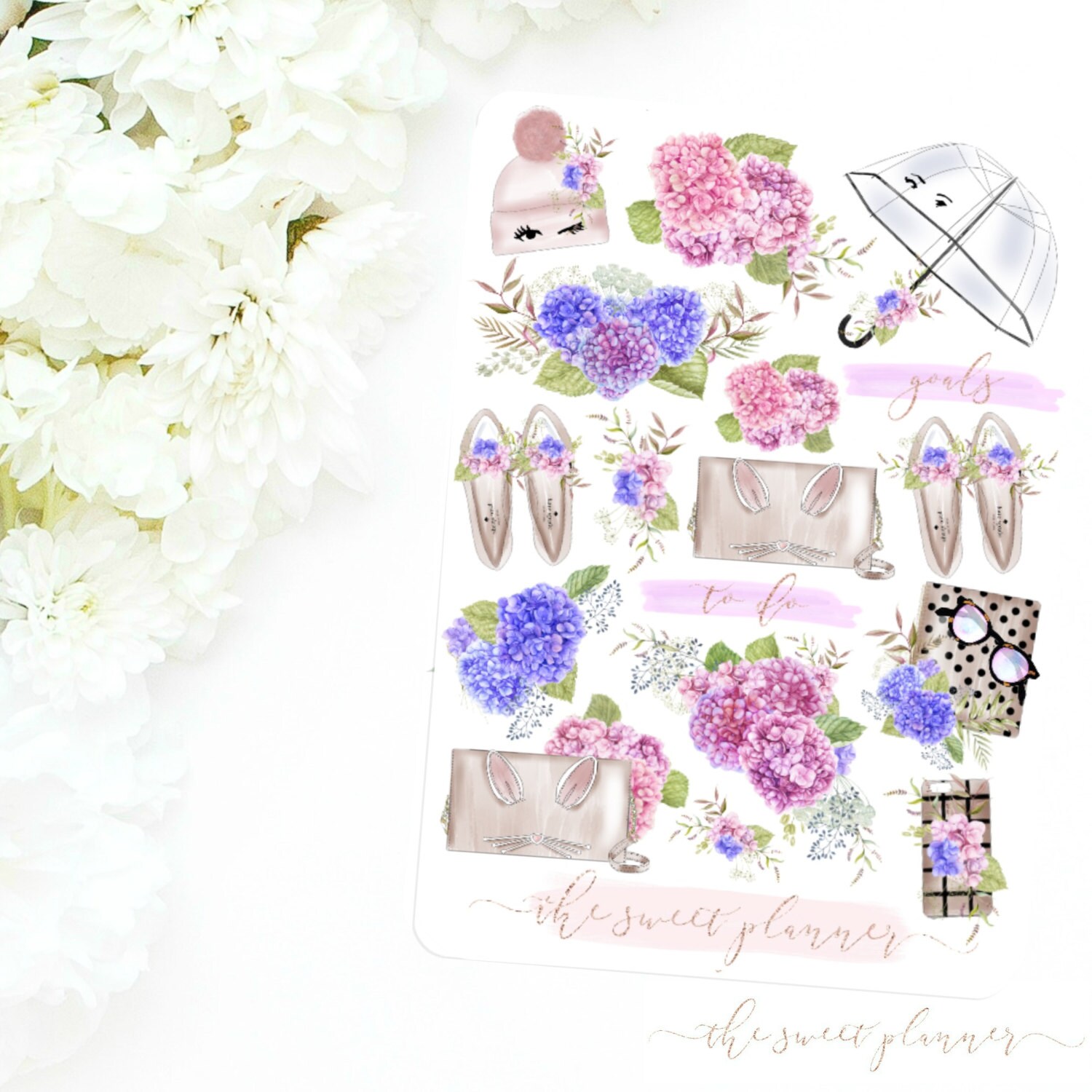 BLOOM Deco Sticker Sheet - Etsy