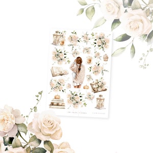 CALM AUTUMN | Deco Sticker Sheet | Floral Planner Stickers | Autumn/Fall Planner Stickers | Journaling Planner Stickers