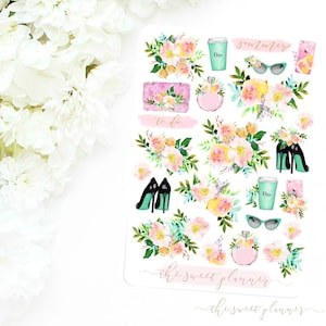 SUMMER FLORAL | Deco Sticker Sheet