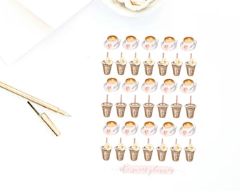 SPRING COFFEE | Deco Planner Sticker Sheet