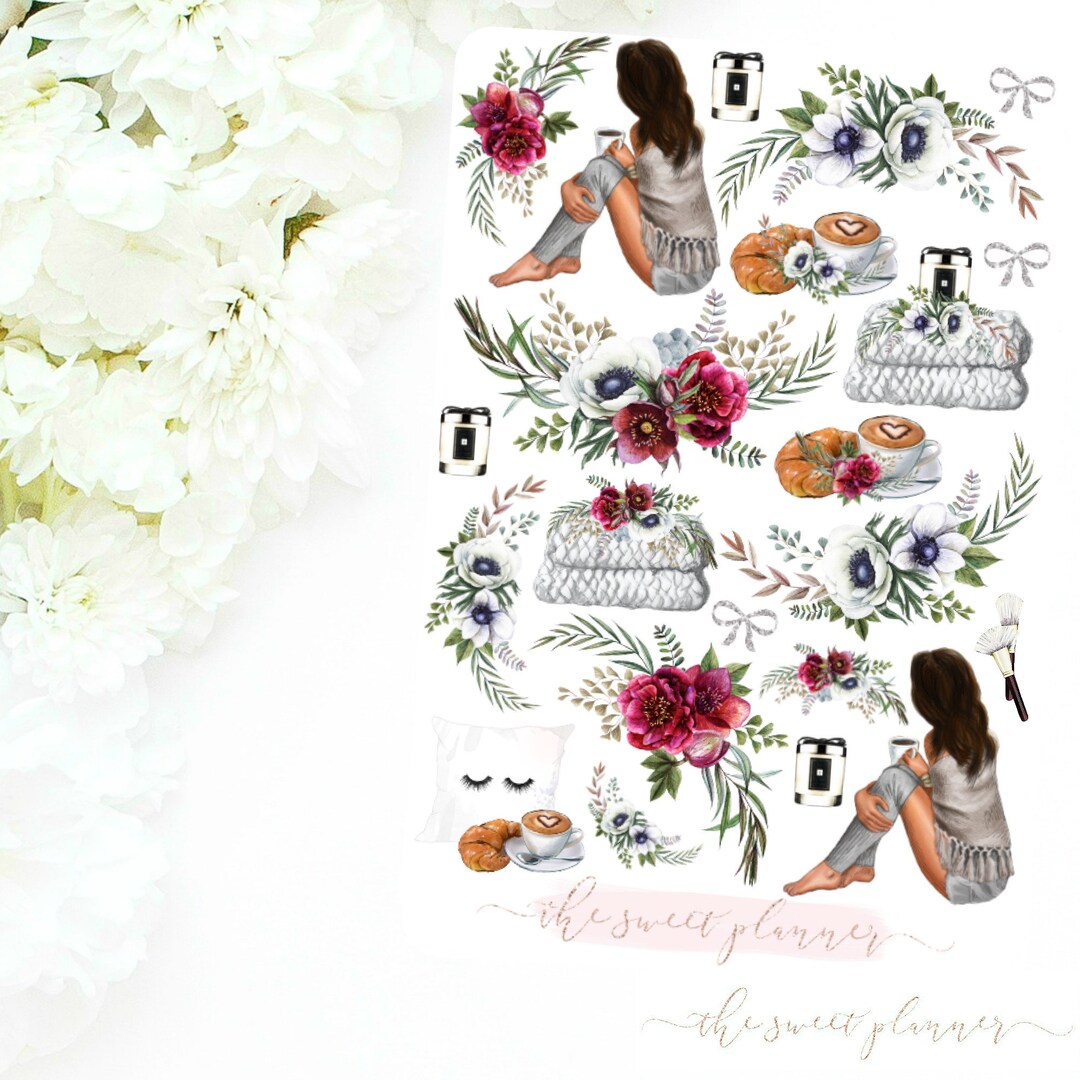 CHIC FALL | Deco Sticker Sheet - Etsy