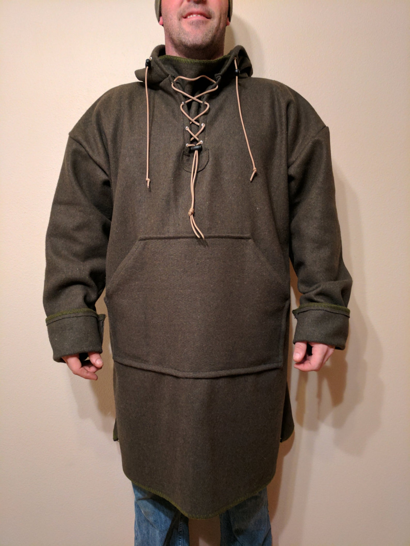 Wool Anorak Etsy