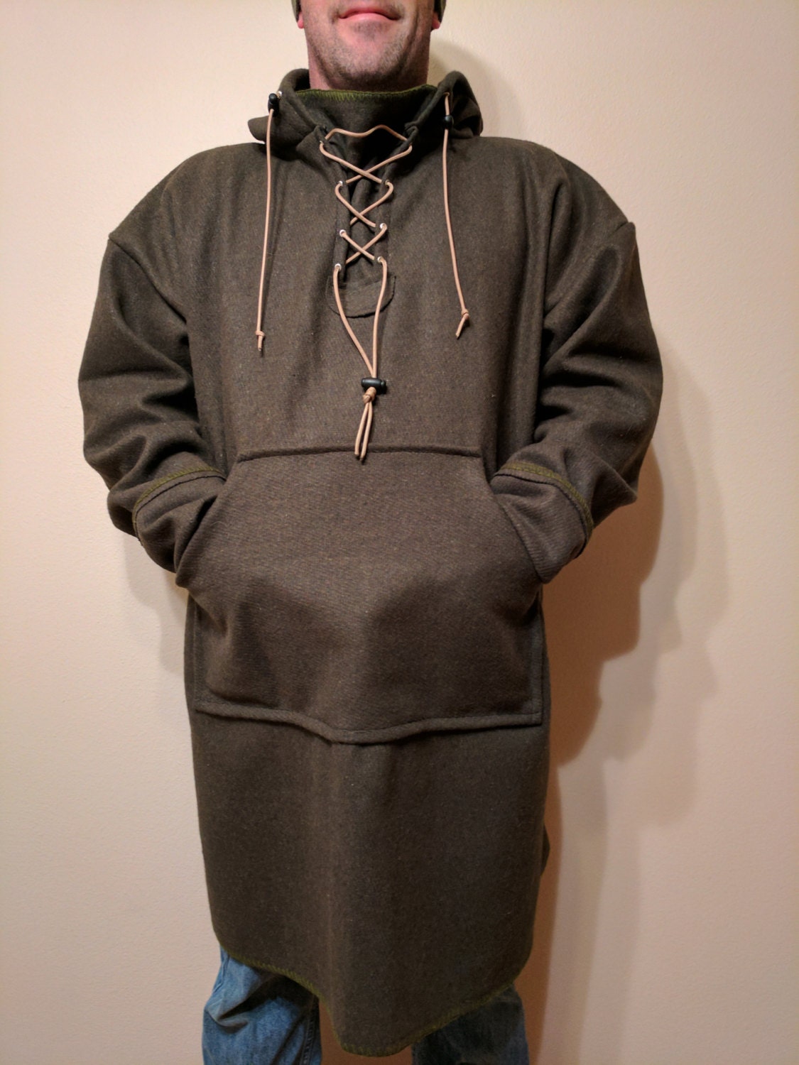 Wool Anorak Etsy
