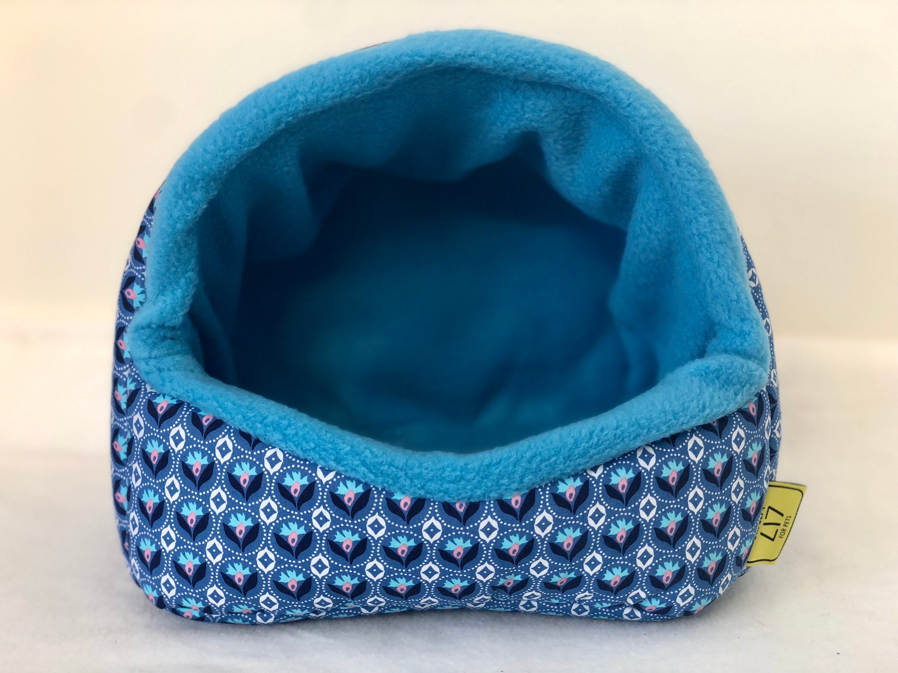 Igloo House Fleece for Guinea Pigs and Rats Blue Guinea Etsy