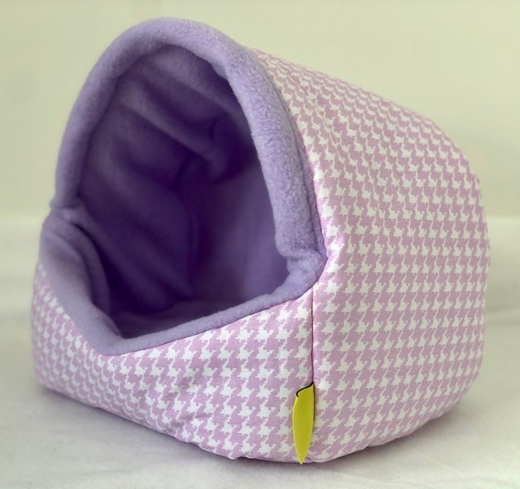 Igloo House Fleece for Guinea Pigs and Rats Paste Lila Pied Etsy