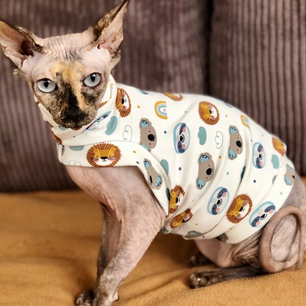 Sphynx Cat Clothes Etsy