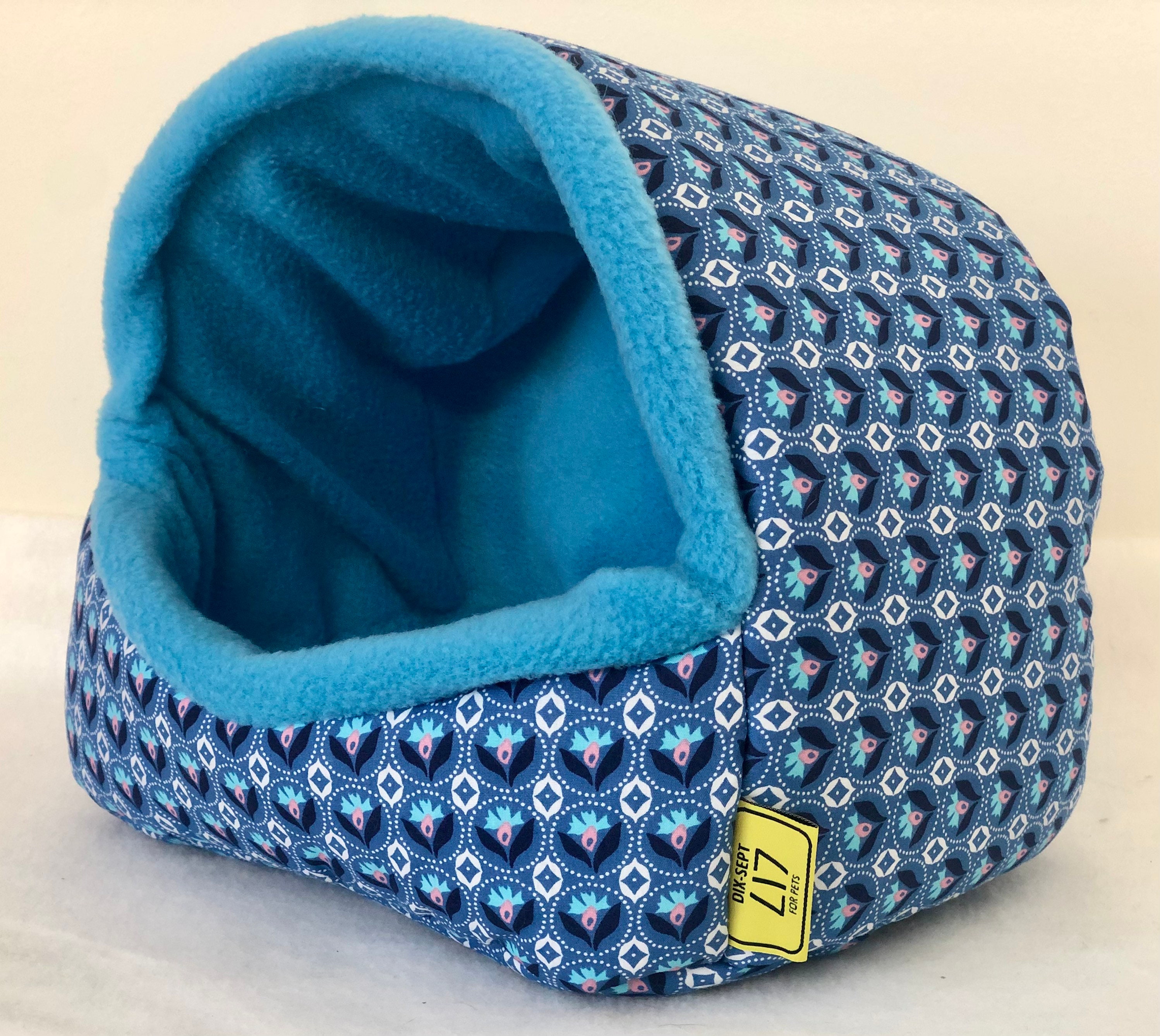 Igloo House Fleece for Guinea Pigs and Rats Blue Guinea Etsy