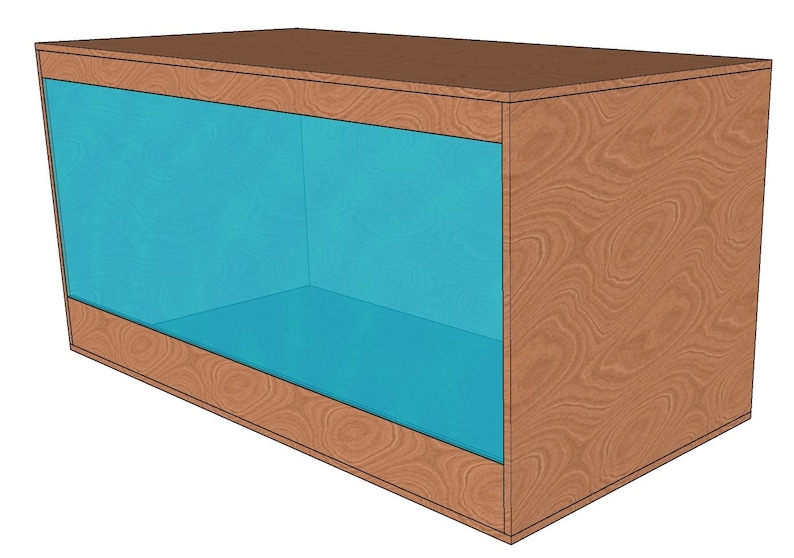 4ftx2ftx2ft Reptile Enclosure Plans-Plywood image 2