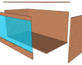 4ftx2ftx2ft Reptile Enclosure Plans-Plywood