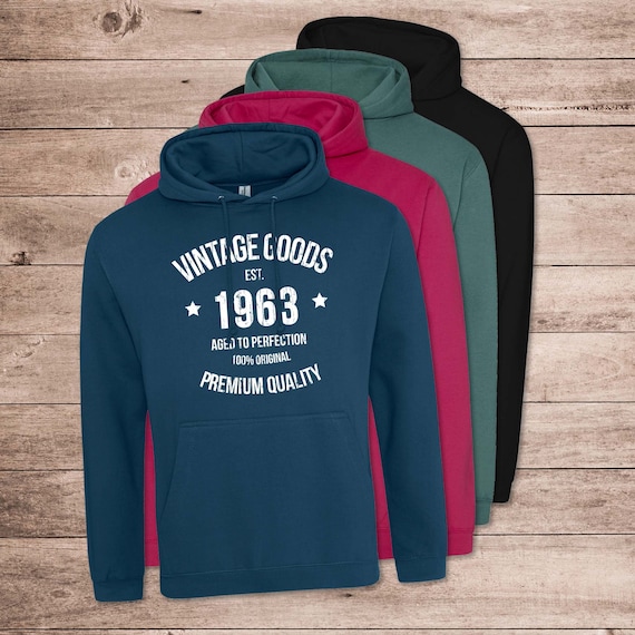 Birthday Hoodie, Vintage Hoodie, 30th 40th 50th 60th 70th Birthday shirt, Age Birthday Gift Bday Present Fun Novelty Bday Sweatshirt, Jumper
