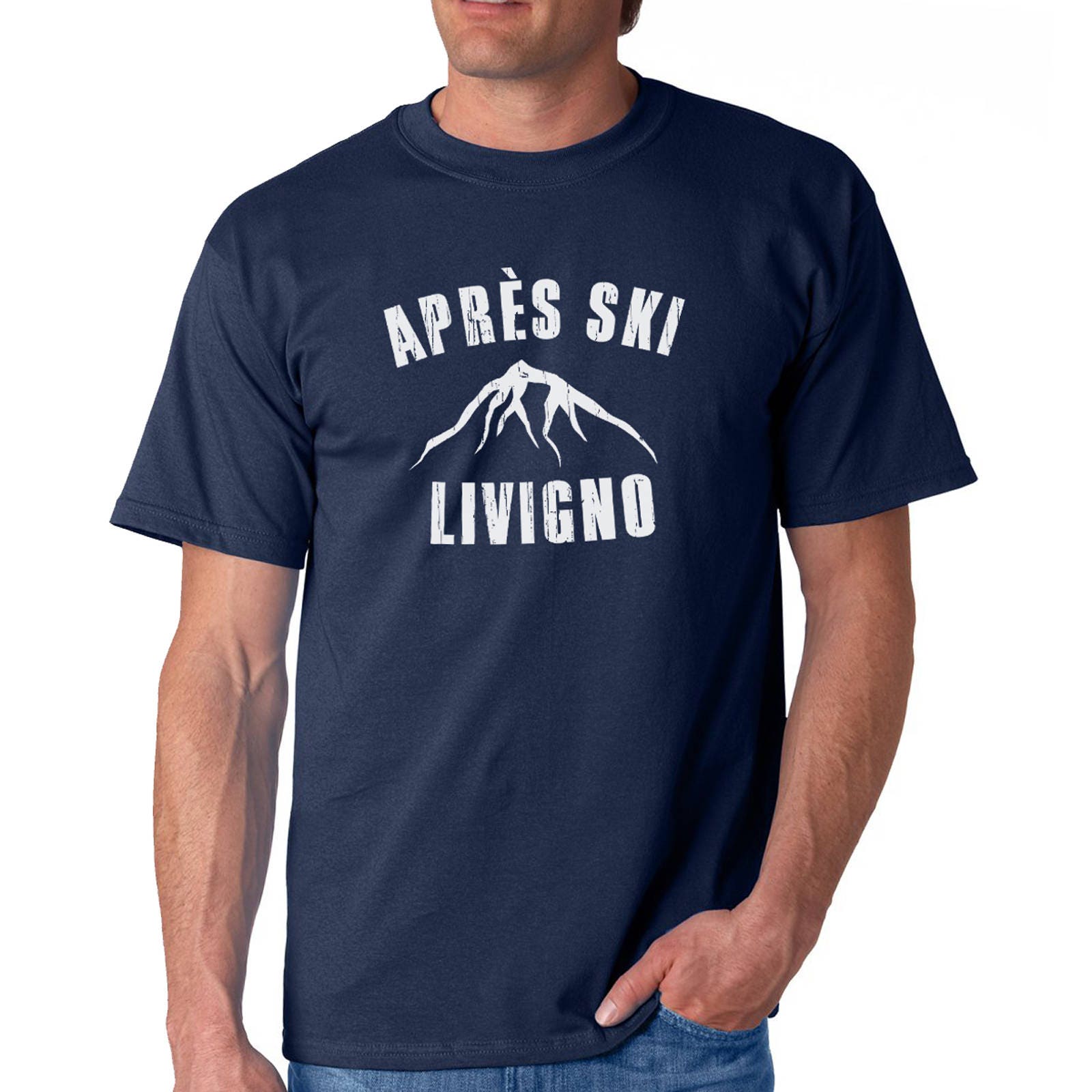 Image of Vintage Look Livigno Ski Tshirt