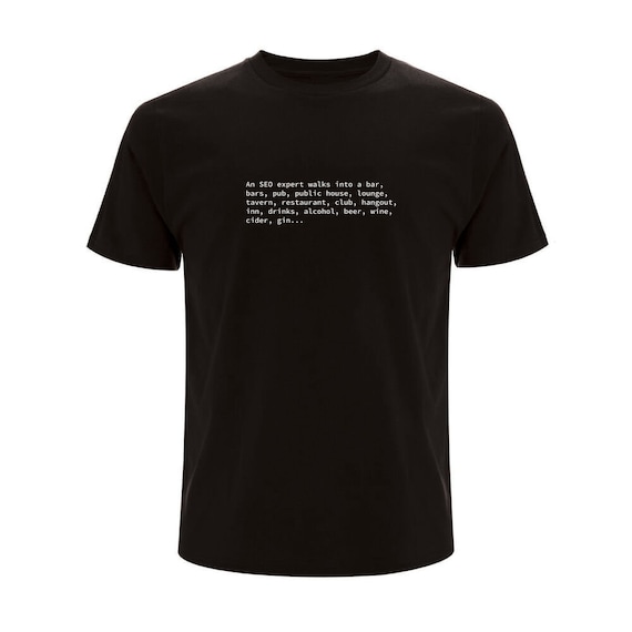 ophøre vækst ost SEO Expert T-shirt Novelty Geeky Gift for Marketing Sales - Etsy