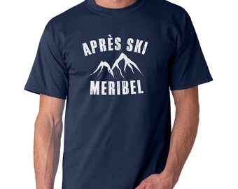 Vintage Look Meribel Ski Tshirt