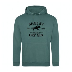 Shelby Gin Company Hoodie Inspired by Peaky Blinders, Shelby Gin Peaky Blinders, Shelby Co Birmingham, Unisex Jumper, Mens Hooded Sweater