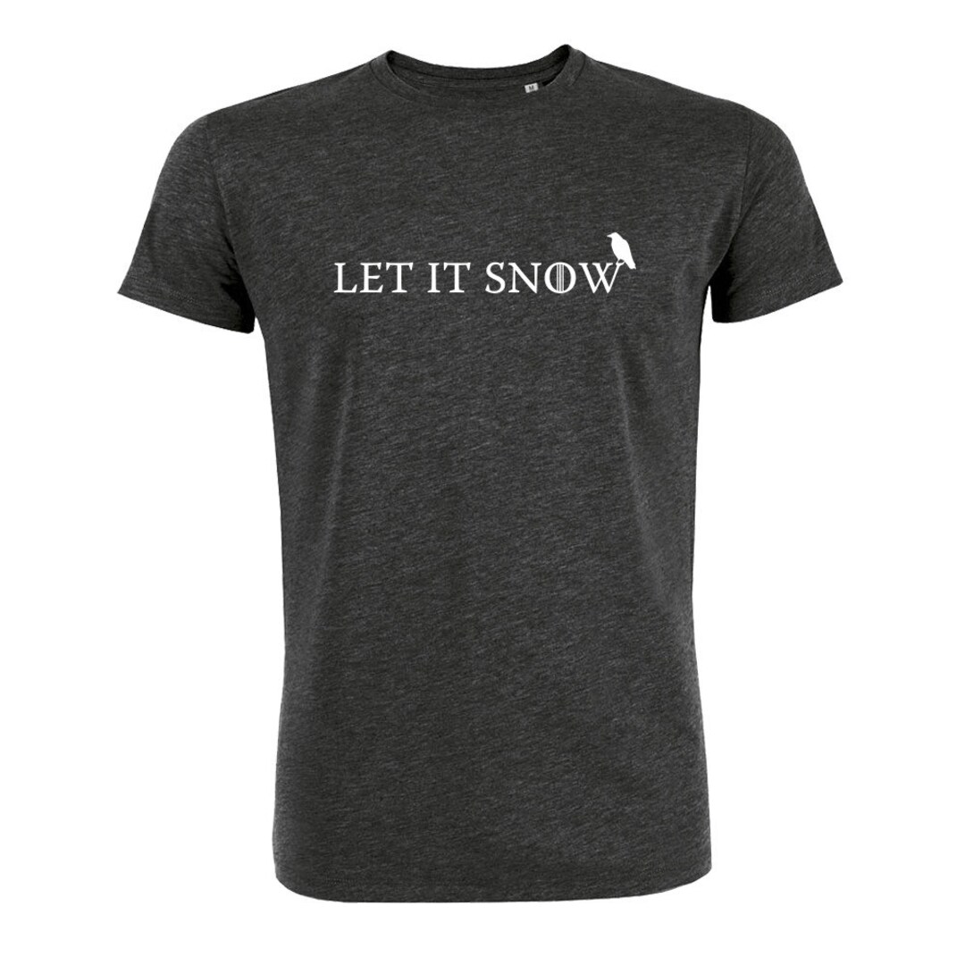 Men s Let It Snow Game of Thrones Parody T shirt Alternative to