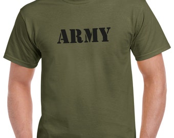 Mens Army T-shirt / military/ american style/armed forces