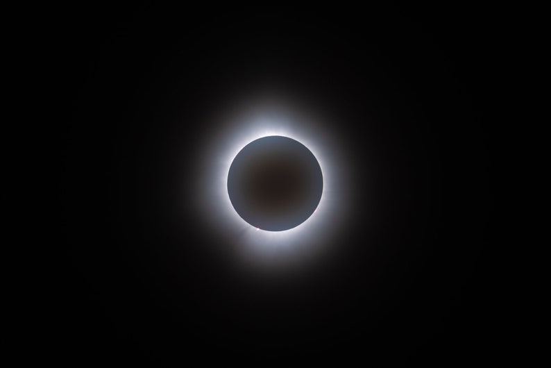 2024 Total Solar Eclipse Totality Cleveland Ohio Photo Print - Etsy