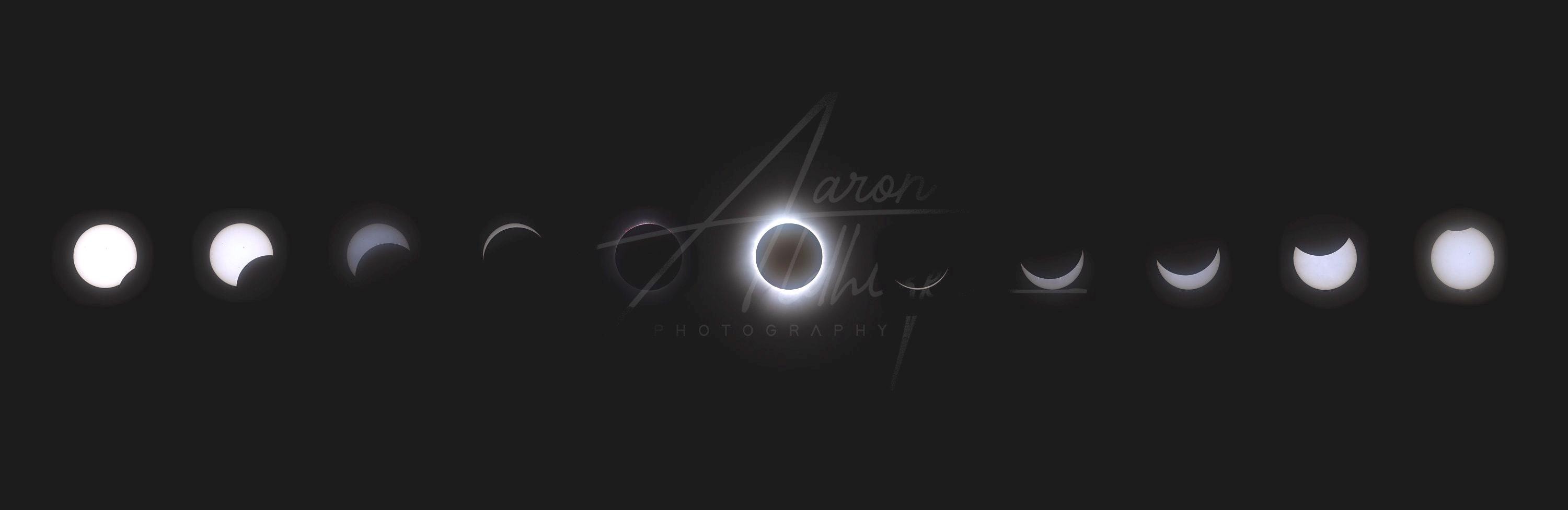 2024 Total Solar Eclipse Arc Cleveland Ohio Photo Print - Etsy