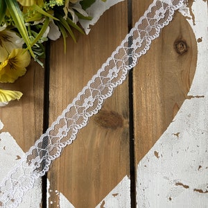 lace ribbon lace ribbon white