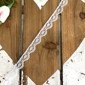 Lace Ribbon Tulle Lace Lace Trim White 13 mm