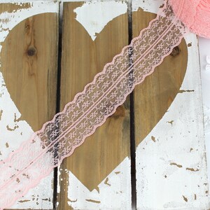 lace ribbon lace ribbon salmon